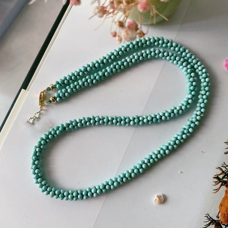 天然原矿正品高瓷绿松石