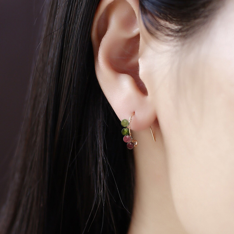 天然原矿高端珠宝耳坠