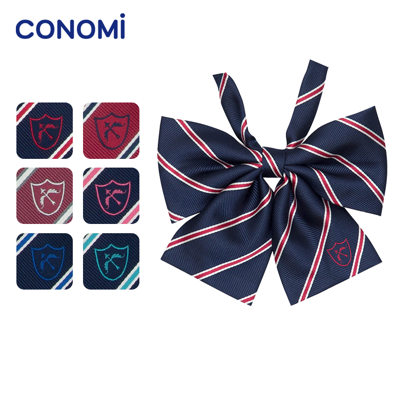 conomi日系甜美学生条纹制服配饰