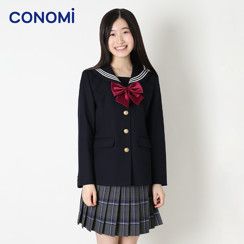 jk日系海军领羊毛水手服外套