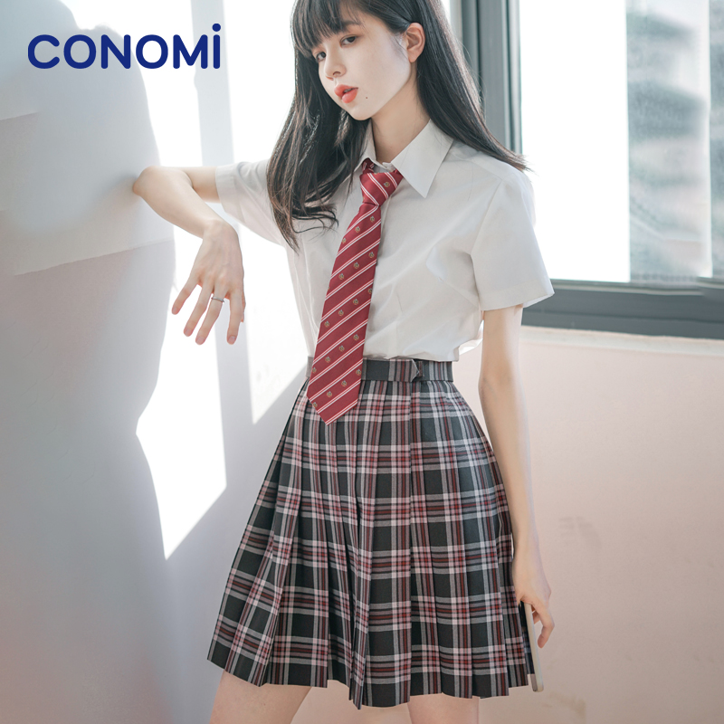日系百褶裙conomi甜美