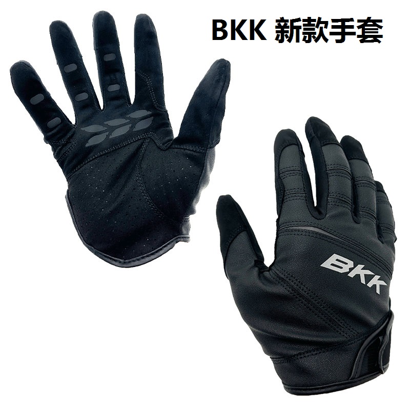 BKK新款全指铁板手套海钓路亚登山骑行户外防滑耐磨透气手套钓鱼