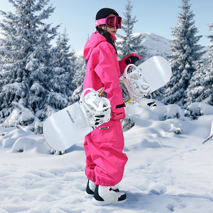 awka新款儿童滑雪服女童加厚保暖3L防水防风男童滑雪衣裤套装装备