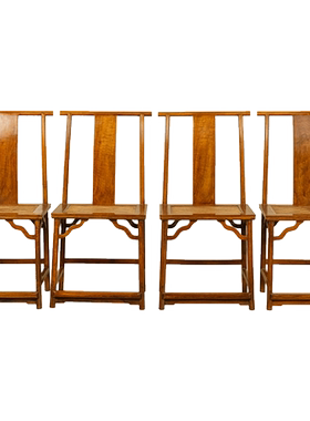 清代黄花梨灯挂椅成堂