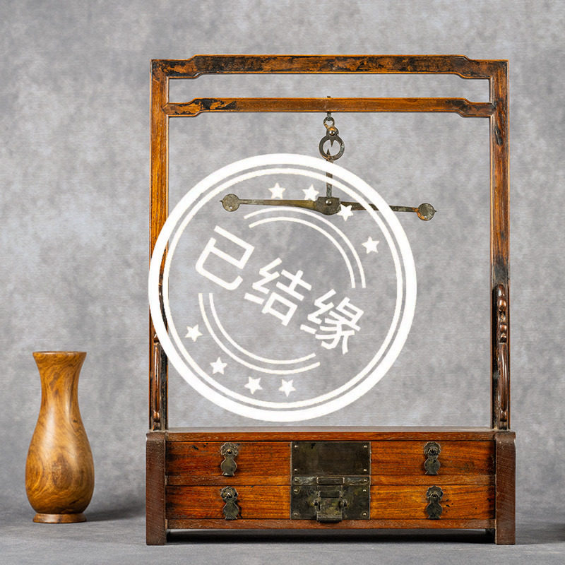 （已售出）清早期黄花梨天平架文玩古董收藏摆件海南黄花梨天平架