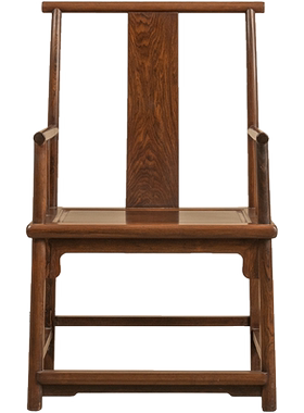 红木四出头官帽椅古典家具