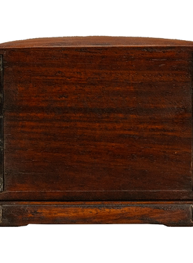 黄花梨印章盒文房雅器