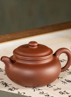 纯手工紫砂壶华英作品