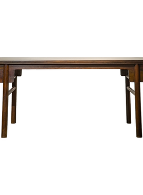 榫刀大画案明清古典风书桌老红木