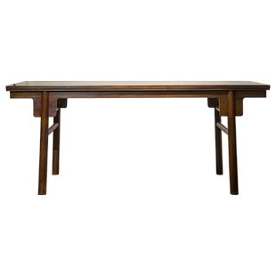 清代 红木夹头榫刀牙板大画案明清古典家具收藏老红木办公桌书桌