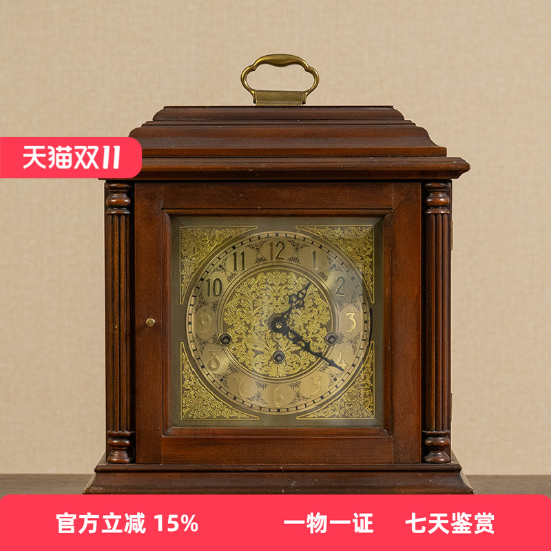 民国 西洋钟老物件收藏品文玩古董真品老式钟表摆件西洋座钟