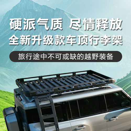 传祺GS7 GS8荣威RX5 RX8 W5岚图 FREE零跑C11 C16车顶行李架框筐