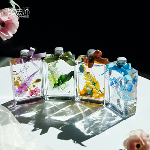 “迷你春夏秋冬”四季浮游花植物标本永生花礼盒寓意美好送朋友