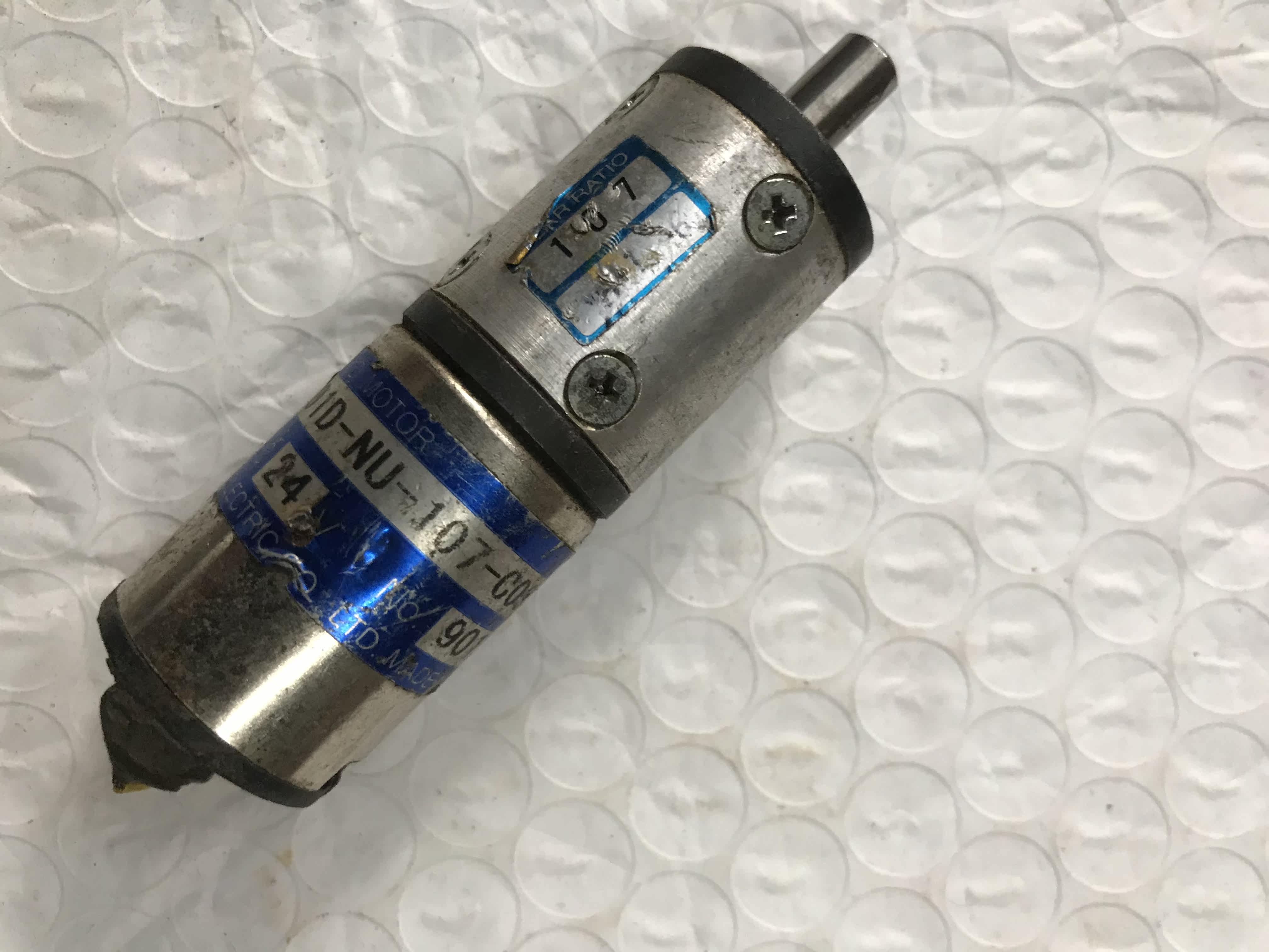 进口减速微形电机马达01D-NU-107-C039直流电源DC24V