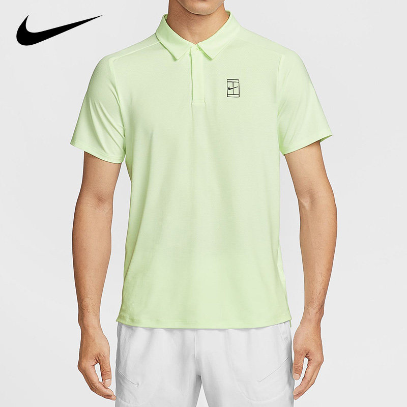 Nike耐克男士翻领POLO衫短袖专业网球上装运动休闲新品网球运动服