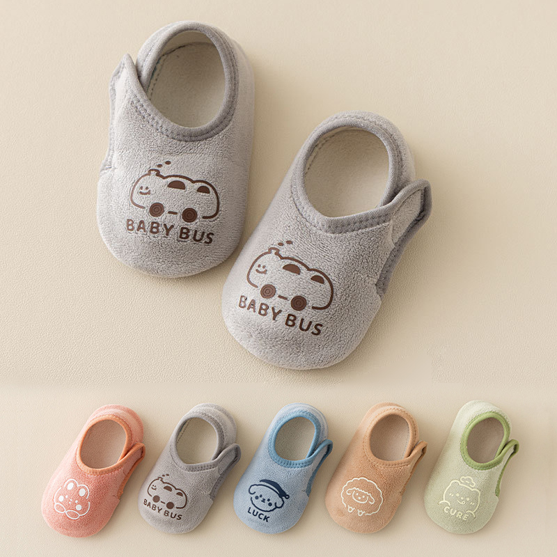 新款宝宝地板袜婴儿鞋袜秋冬新品厚款地板袜子儿童学步袜防滑婴童