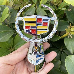 车贴金属改装 ATSL立标 机盖标 ATS 凯迪拉克车标SRX天使标志XTS