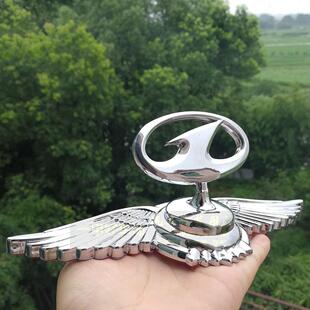 奔腾车标立标b30b50b70b90x40X80汽车车头标金属车贴红旗侧标装 饰