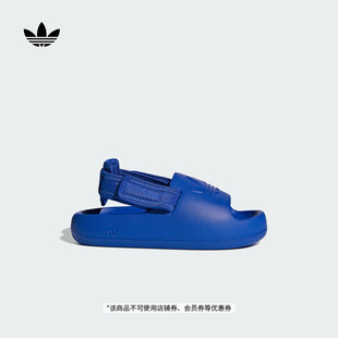 C魔术贴休闲凉鞋 adidas阿迪达斯三叶草 ADILETTE 男小童ADIFOM
