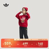 迪士尼玩具总动员联名新年款 儿童拜年服套装 adidas阿迪达斯三叶草