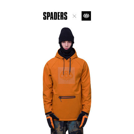 686 畅销新款滑雪服 WATERPROOF HOODY -黑桃雪具