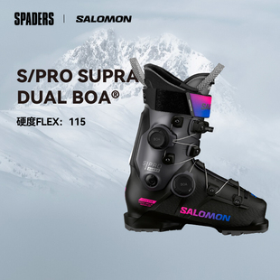 SALOMON萨洛蒙 25/26女款双板滑雪鞋S/PRO SUPRA DUAL BOA 115 W