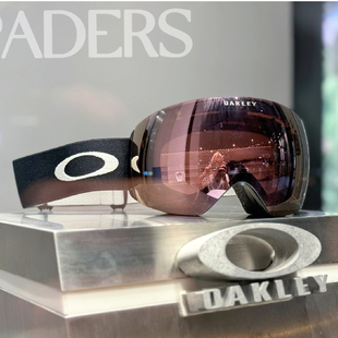 OAKLEY 热卖新款单双板滑雪眼镜FLIGHT DECK防风防雾 黑桃雪具
