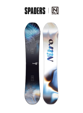 NITRO 热卖新款滑雪单板女子LECTRA 新手友好全能 平花 黑桃雪具