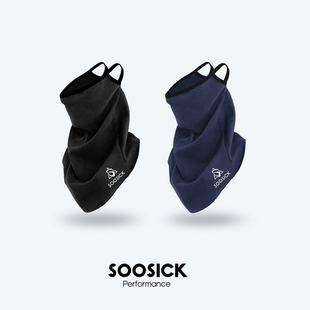 SOOSICK保暖防寒面罩男女同款黑桃雪具 骑行滑雪透气速干护脸