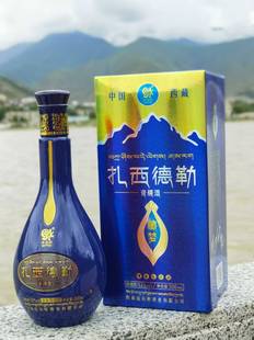 西藏青稞酒福海醇扎西德勒藏梦 52度500ml清香型特级白酒礼盒单瓶