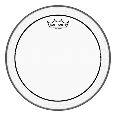 REMO 瑞盟 Pinstripe Clear 双层透明鼓皮