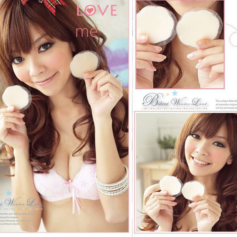 胸贴无痕圆形硅胶保护女士无肩带