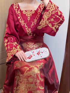 马面裙新中式 婚服敬酒服新娘服订婚服回门服礼服汉服女 珠联璧合
