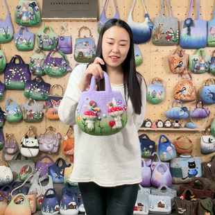 紫色阅读会菜篮子