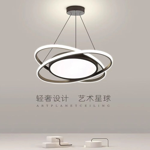 餐厅吊灯简约现代餐厅餐桌吧台卧室书房灯舞蹈室店铺吊灯中山灯具