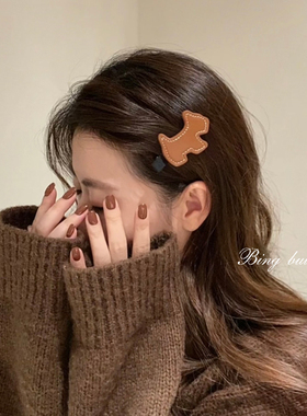 可爱小狗发夹刘海夹碎发夹边夹头饰夹子发饰鸭嘴夹小夹子