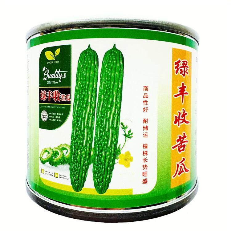 绿丰收苦瓜种子长棒绿苦瓜种子高产抗病翠绿疙瘩绿大长苦瓜种子