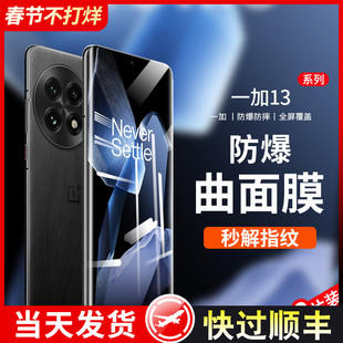 适用一加13钢化膜ace3一加12手机膜Ace2V一加Ace2Pro10防窥8t的acepro9保护ace3v新款9r贴9rt1加11竞速版水凝