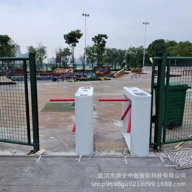 景区入口闸机滑板场烤漆三辊闸网上订票系统检票售票系统通道闸