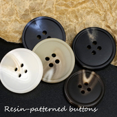 西服袖 树脂纽扣扣子时尚 羊绒大衣风衣扣四眼扣高端男女西装 扣配件