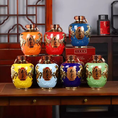 景德镇陶瓷空酒瓶酒缸5斤10斤装