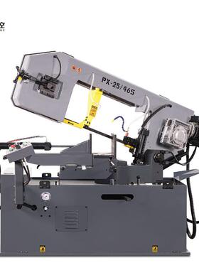 山东铭创卧式金属带锯床BS-460正负旋转角度金属切割带锯