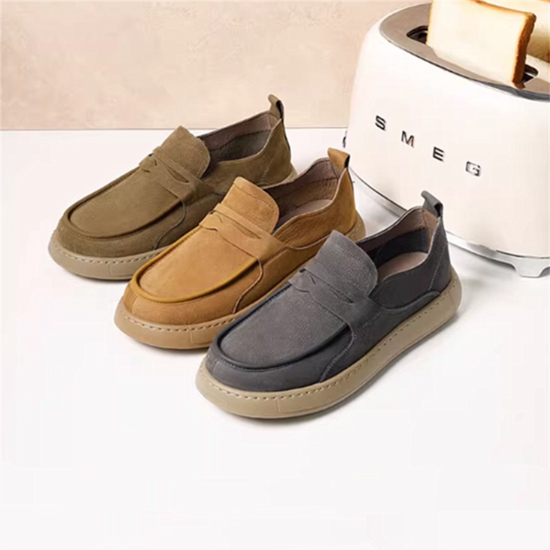 乐福鞋一脚蹬工装鞋男鞋