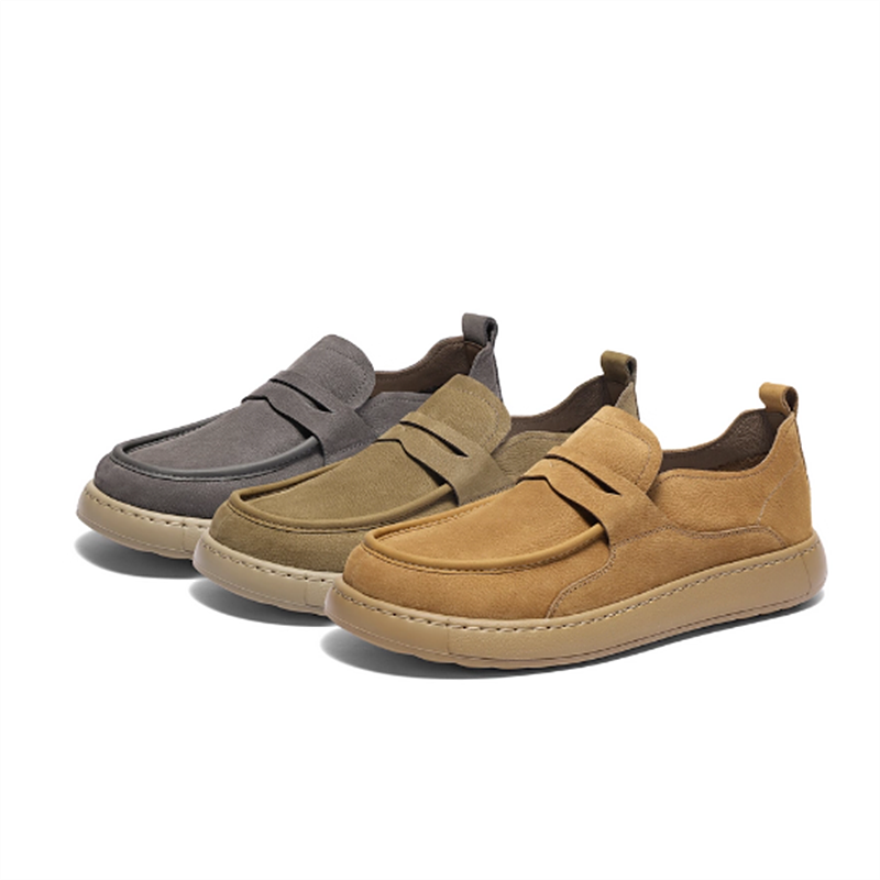 乐福鞋一脚蹬工装鞋男鞋