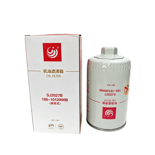 186-1012000B便装式186-1012240正品JX0814C国五六JX0813机油滤芯