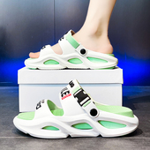 运动外穿踩屎感厚底防滑两穿沙滩凉拖鞋 2025新款 夏季 时尚 凉鞋 男士