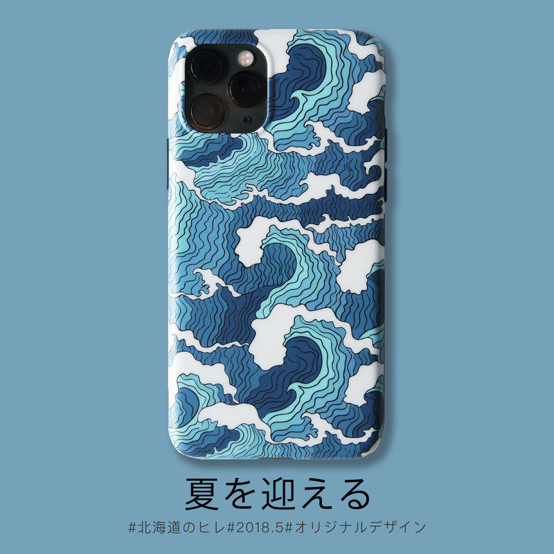 Iphone手机壳浮世绘素材模板 Iphone手机壳浮世绘图片下载 小麦优选