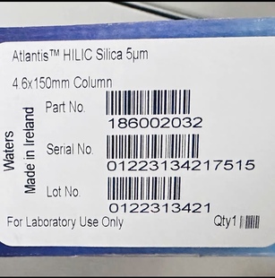 货号 Silica柱 186002032 4.6 5um waters 150mm Hilic