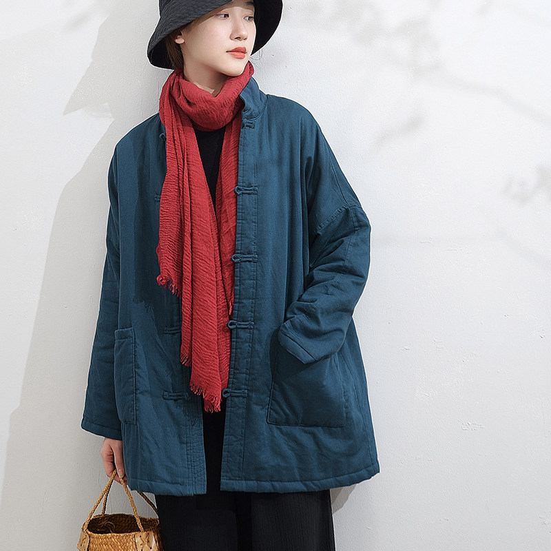柒白棉衣棉服女秋冬季外套
