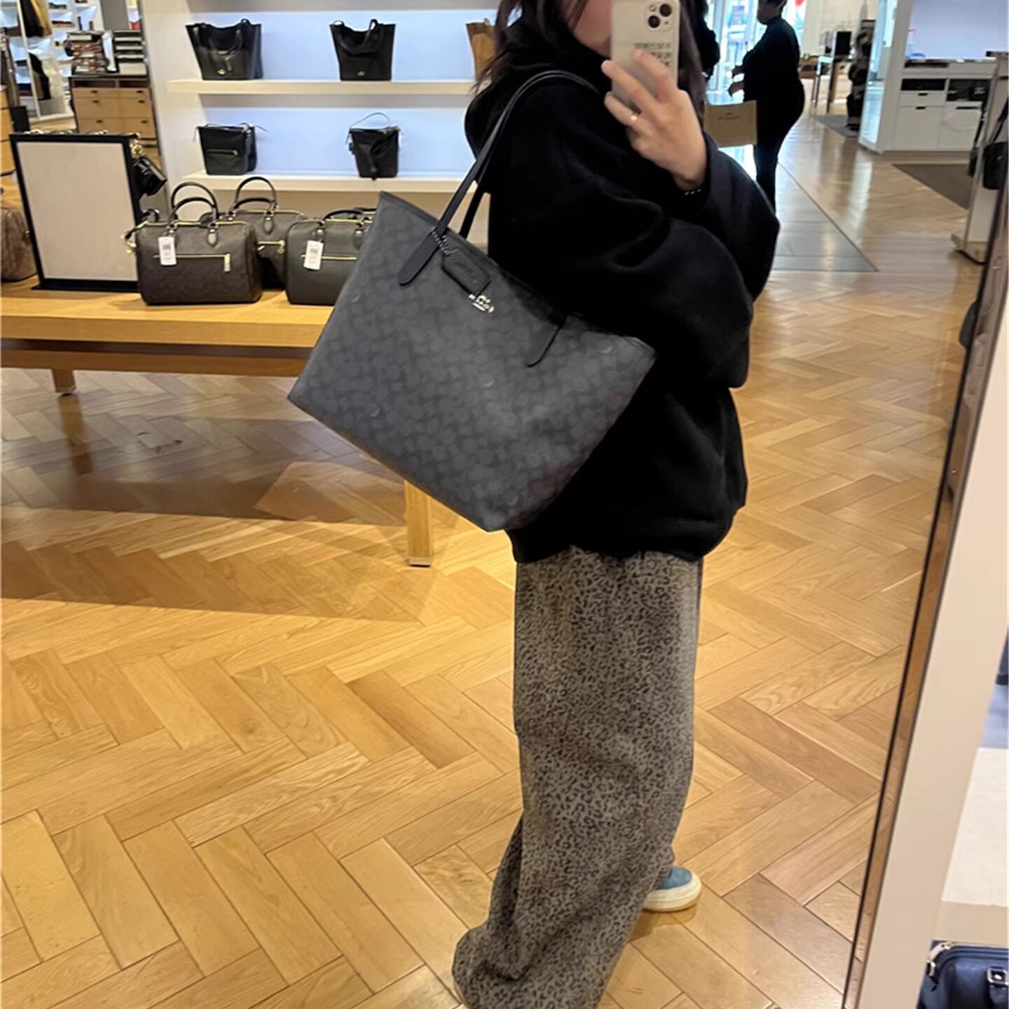 蔻家city33托特包高品质女托特包